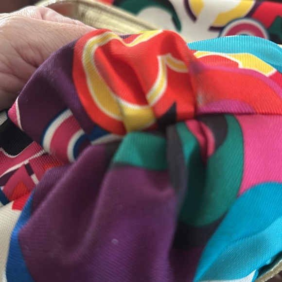 Coach Poppy Pop C Graffiti Signature Multi Poppy Glam C Tote - Picture 7 of 9